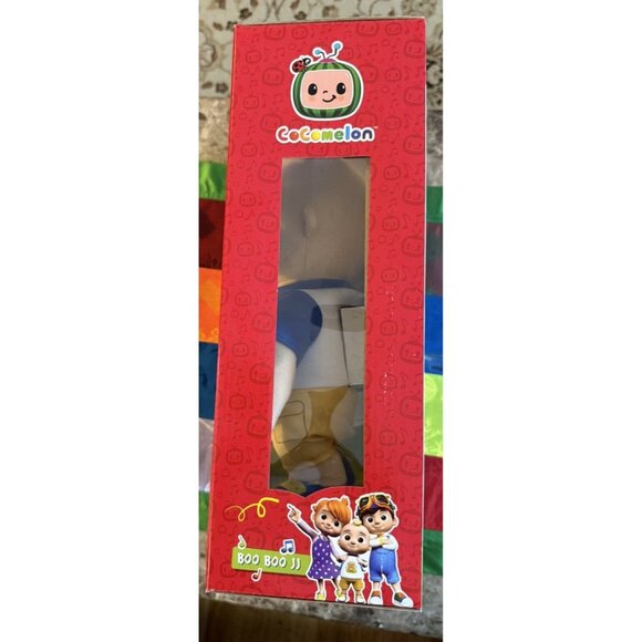 CoComelon Official Boo Boo JJ Plush Doll Interactive Toy Doctor Pretend Play New - Picture 13 of 14